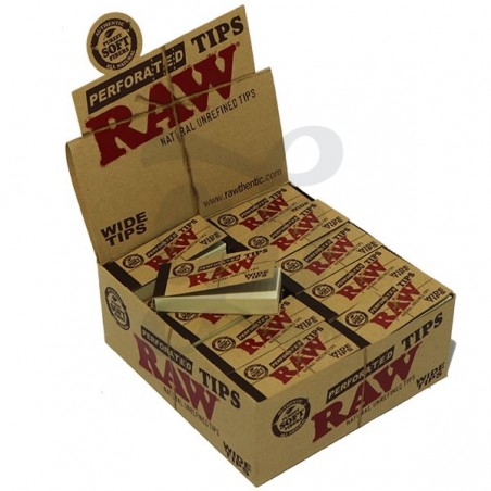 Tips RAW Wide Orgánico - Caja entera