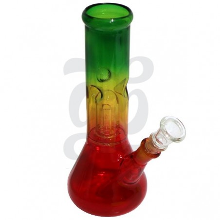 Bong de Cristal de 21 centímetros con percolator
