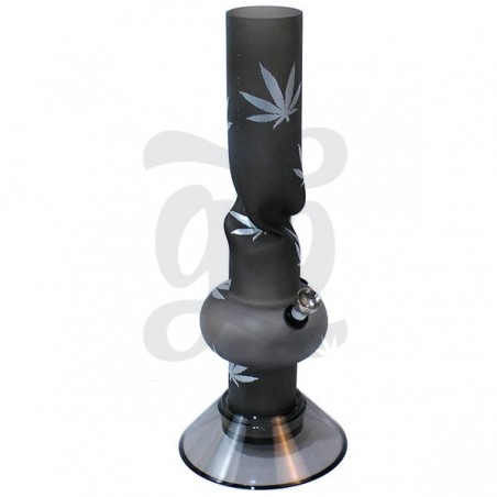 Bong acrílico de varios tamaños - Gris y blanco