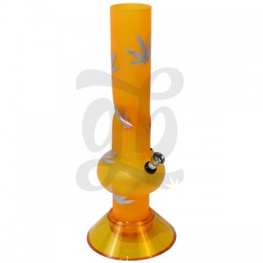 Bong acrílico de varios tamaños - Amarillo y gris