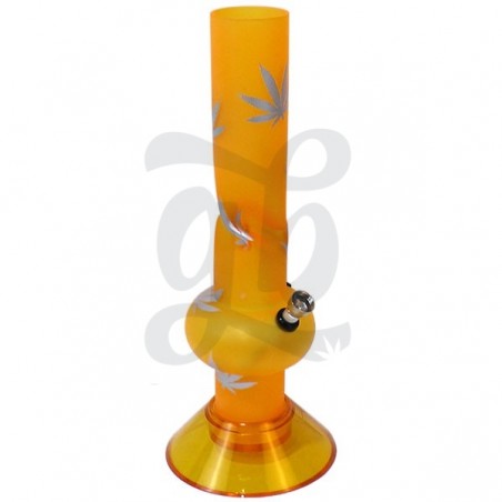 Bong acrílico de varios tamaños - Amarillo y gris