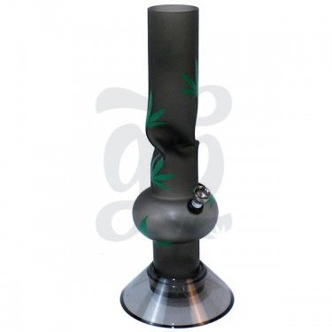 Bong acrílico de varios tamaños - Gris y verde