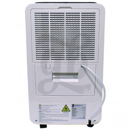 Back part of Cornwall Electronics Dehumidifier