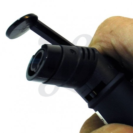 Briquet chalumeau Mini Turbo Jet ouvert