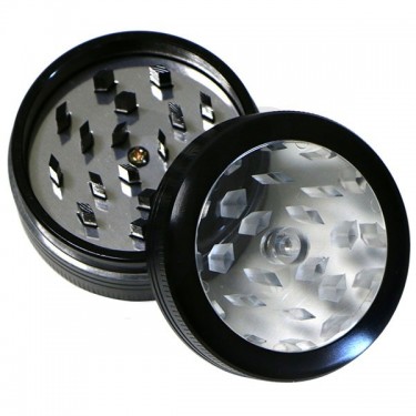 Grinder Botón negro