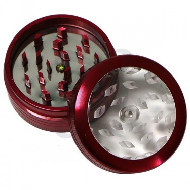 Button Grinder red