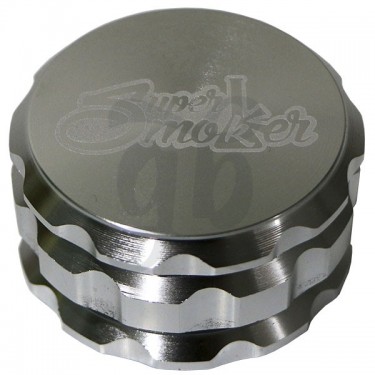 Grinder en métal 4 parties - argent