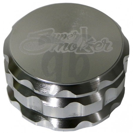 Grinder en métal 4 parties - argent