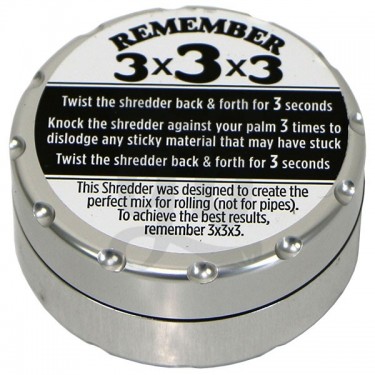 RAW Grinder Super Shredder 2 partes - base e instrucciones