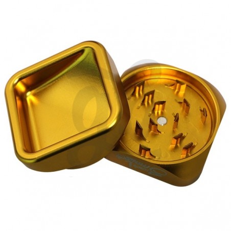Grinder PumaPunku dorado abierto