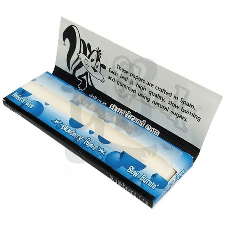 Feuilles à rouler aromatisées Skunk Brand ouvert - myrtille