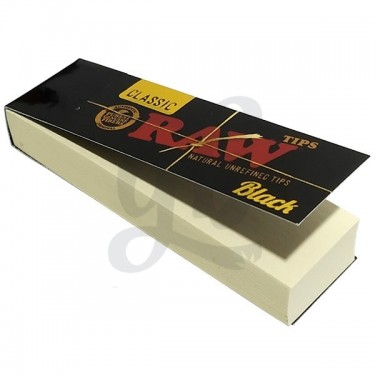 Classic Black Raw Tips