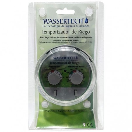 Programmateur d'Arrosage Analogique Wassertec
