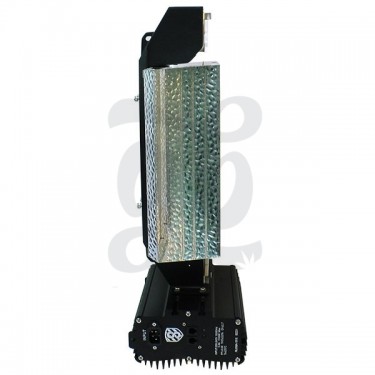 Spectra DE 1000w Solux HPS/LEC Lighting System - Side view with inlets