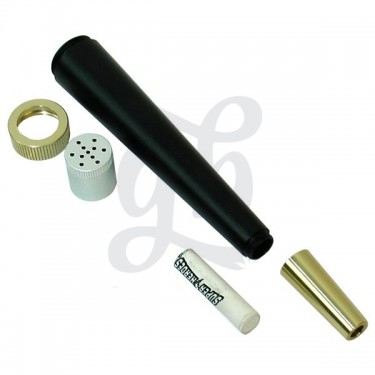 Pipa Aluminio con filtro carbón - Desmontado