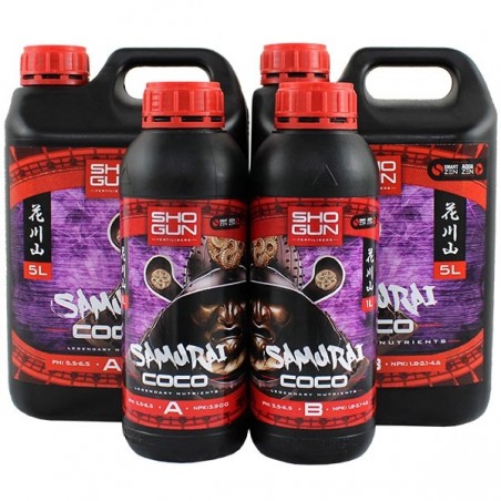 Garrafas de Samurai Coco A+B Garrafas de Samurai Coco A+B