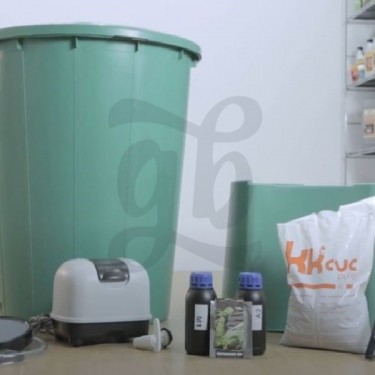 Componentes granja de bacterias