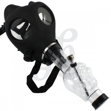 Gas Mask Bong black