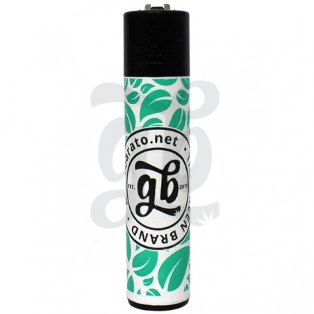 Mechero con el logo de The Green Brand hojas con logo Mechero con el logo de The Green Brand hojas con logo