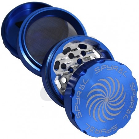 Grinder Spyral de 4 partes de 62 mm - Grow Barato Grinder Spyral de 4 partes de 62 mm - Grow Barato