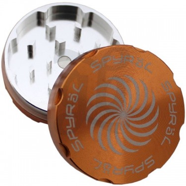 Grinder Spyral 2 parties 62mm Orange