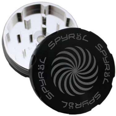 Grinder Spyral 2 parti 62mm di alluminio