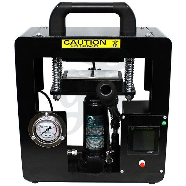 Prensa Rosin Graspresso GP5 7 Toneladas con Manómetro
