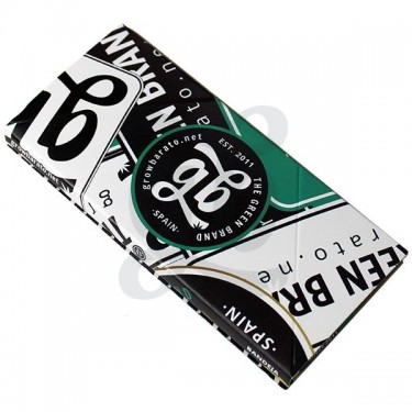 GB Green Stickers Rolling Papers + Filters + Tray