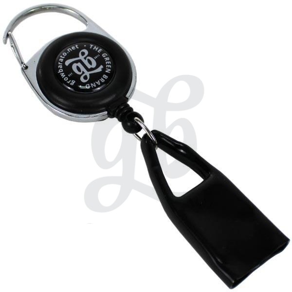 Porte-briquet Extensible GB Noir Rétractable - Grow Barato