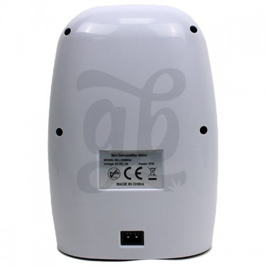 Mini Dehumidifier 250 ml/day back