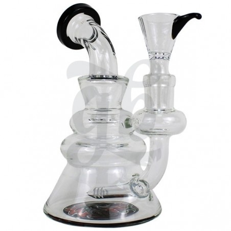 Comprar Bong de Cristal Mini Bubbler 15 cm - Growbarato