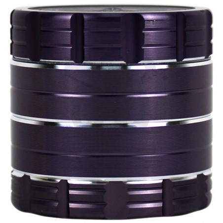 Grace Glass 4 Part Purple Grinder - Closed
