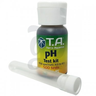 pH Test Kit medidor químico con gotas de T.A. - Grow Barato
