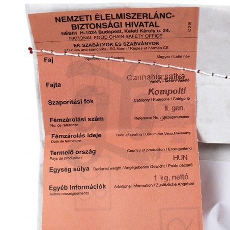 Compra Semi Kompolti GB canapa industriale - The Green Brand