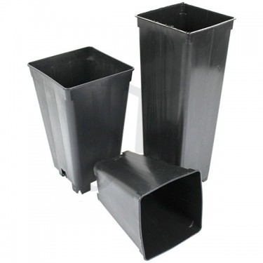 Elongated plastic pots in several sizes - GB