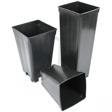 Elongated plastic pots in several sizes - GB Elongated plastic pots in several sizes - GB