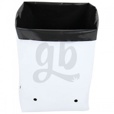 Buste di plastica da coltivazione varie misure colore bianco GB
