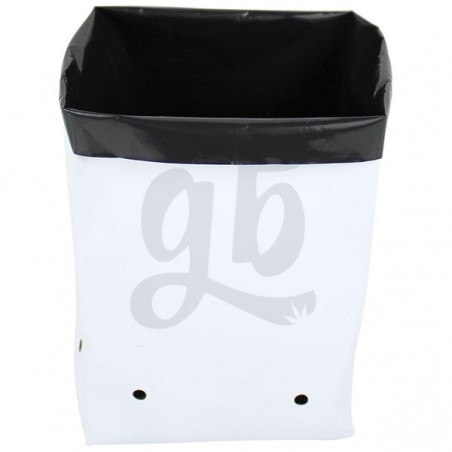 Buste di plastica da coltivazione varie misure colore bianco GB Buste di plastica da coltivazione varie misure colore bianco GB