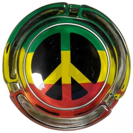 peace symbol ashtray
