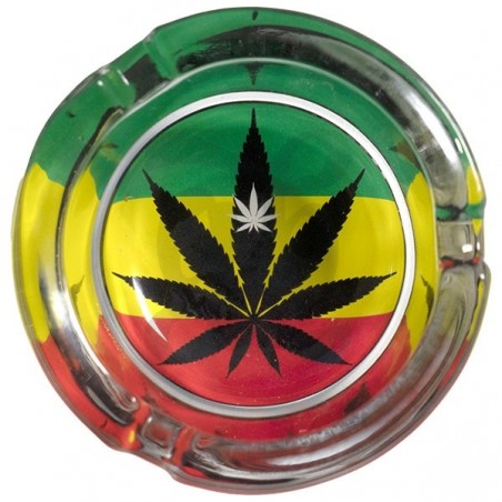 cannabis leaf rastafari flag