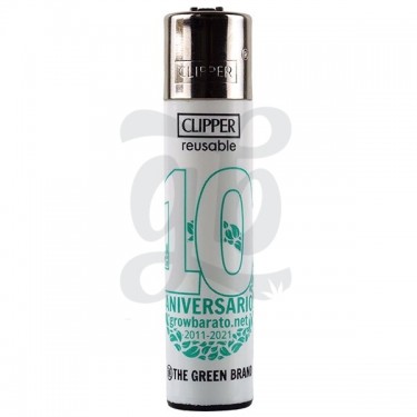 Mechero Clipper GB The Green Brand Recargable - Grow Barato
