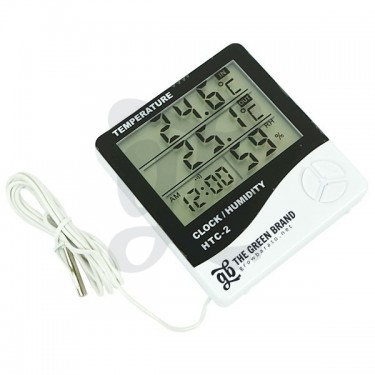 GB Thermohygrometer with Big Screen and Probe