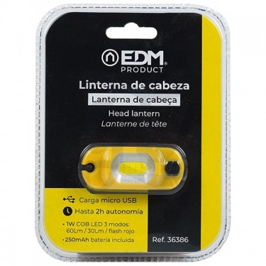 Comprar Linterna de Cabeza Recargable - GB The Green Brand