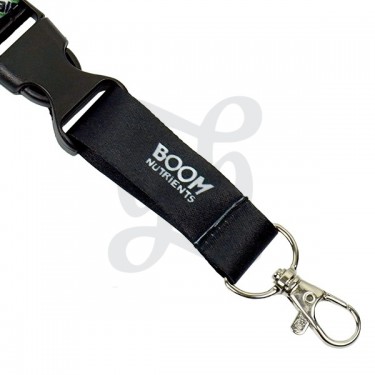 Boom Nutrients Lanyard buckle and snap hook