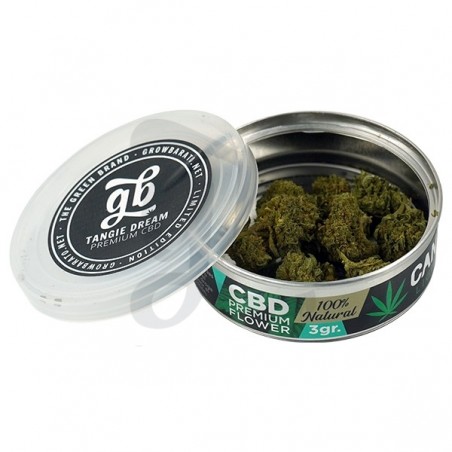 Fleurs de CBD Tangie Dream ouvert