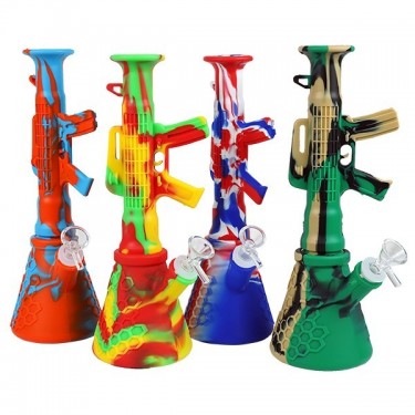Bong de Silicona Fusil grupo