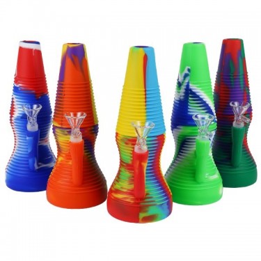 Tie portátil.. Dye Silicone Bong - GB a marca verde