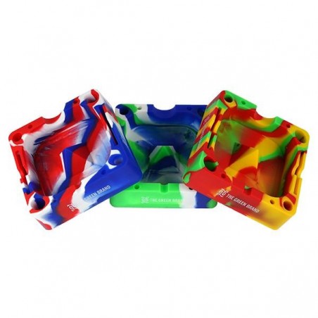 GB Silicone Square Ashtray assorted colors