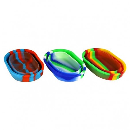 Recipiente de silicone XXL fechado