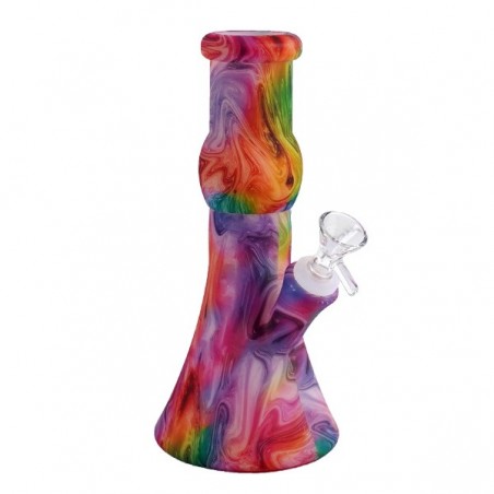 Bong Fluorescente de Silicona 23 cm - GB The Green Brand